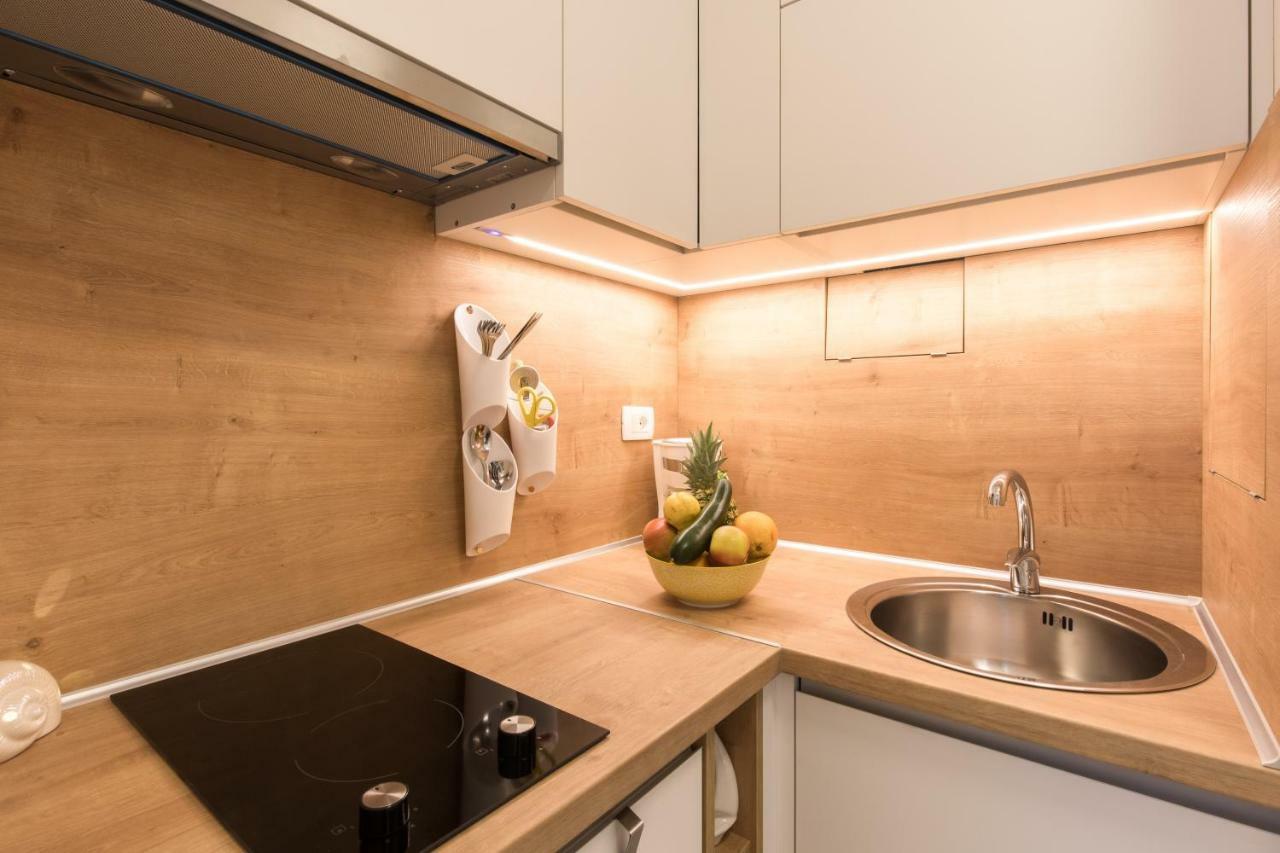 Studio Apartment Lucija Krk Town Kültér fotó